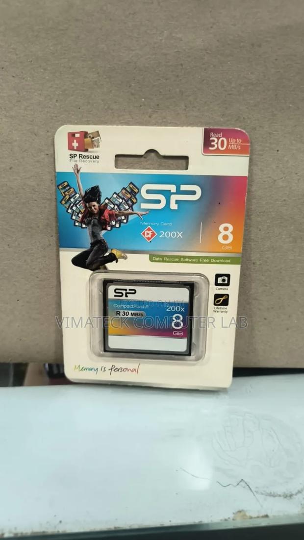 Sp Cf Card 8gb/30mbs - main view