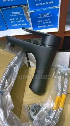 Brand New Lirlee Brand Single-Lever Basin Mixer Tap Matte Black Hr3
