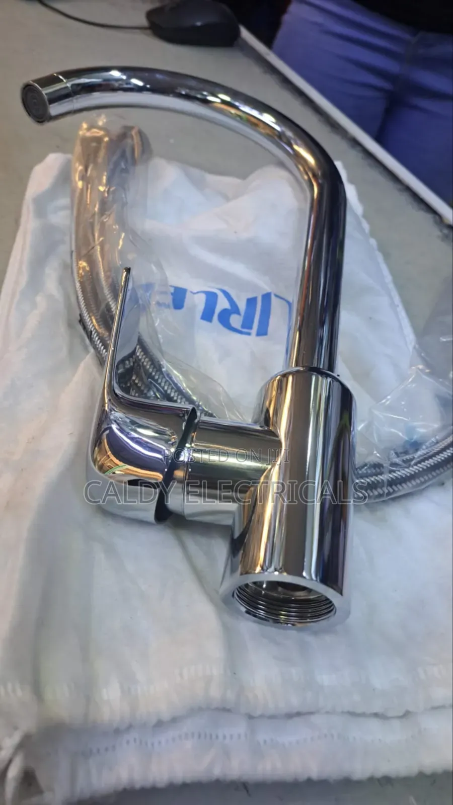 Lirlee Chrome-Plated Kitchen Sink Mixer Tap