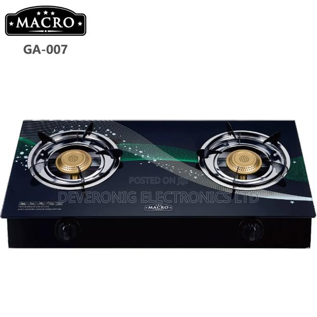Nunix Macro 2 Glass Burner Cooker