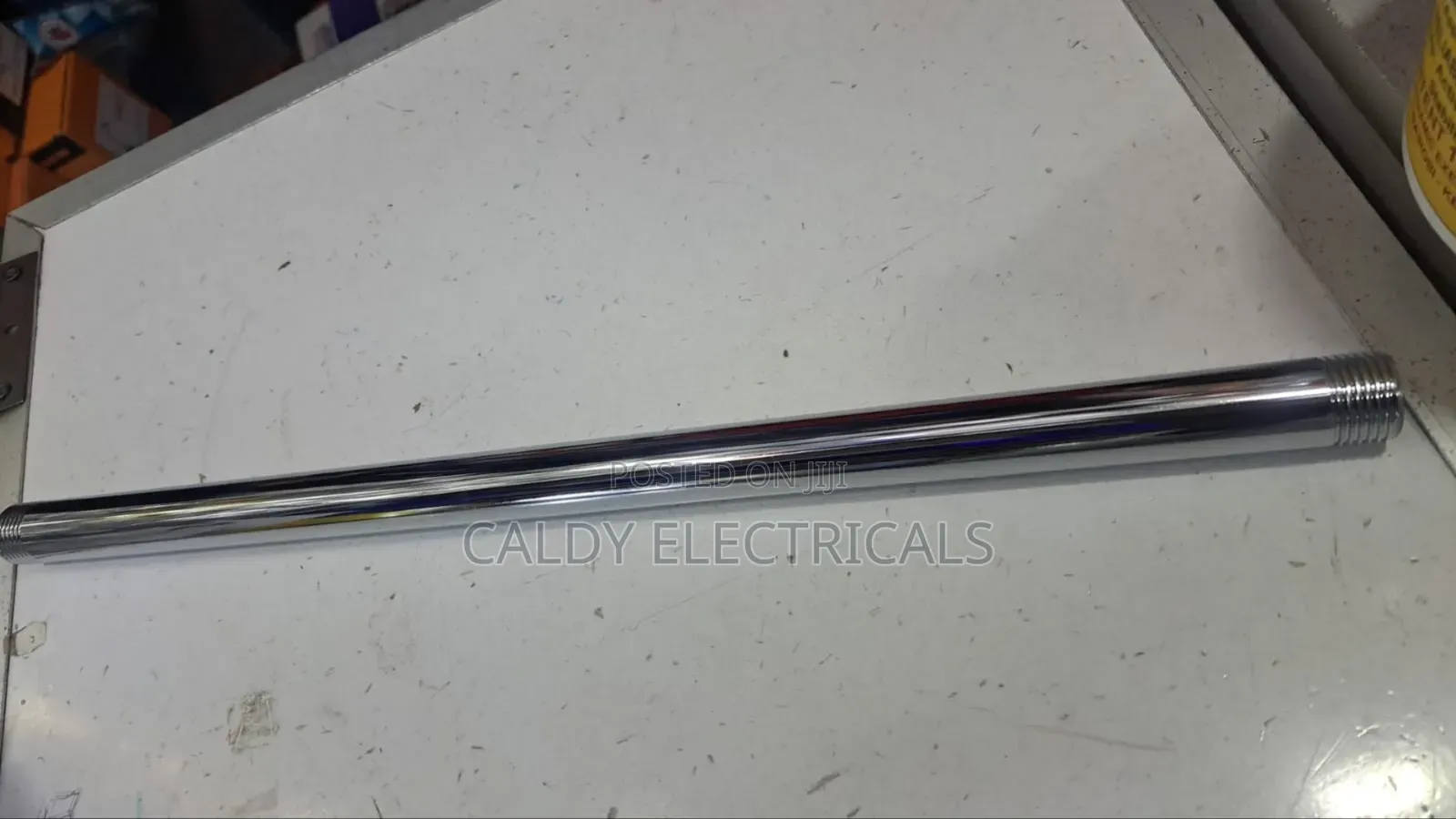 Chrome Shower Arm Metallic Pipe Extension