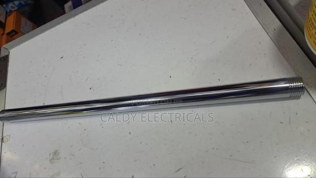 Chrome Shower Arm Metallic Pipe Extension