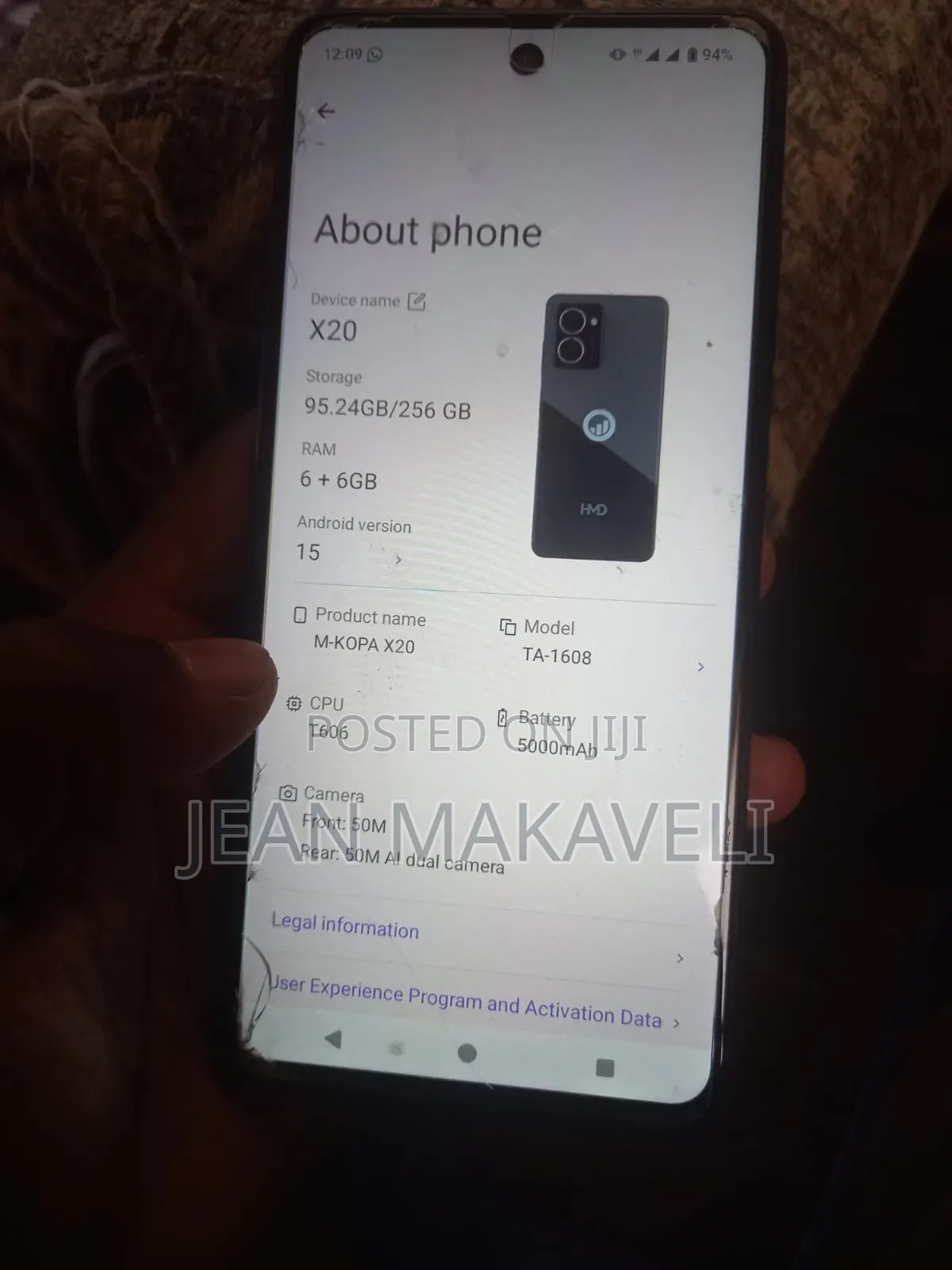 Nokia X30 256 GB Blue