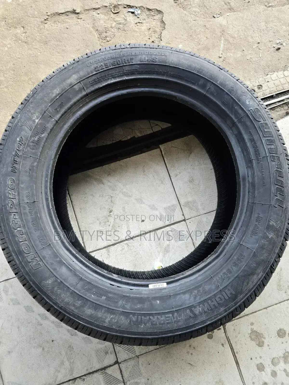 225 /60 R17 Sunfull Tyres (Highway Terrein)