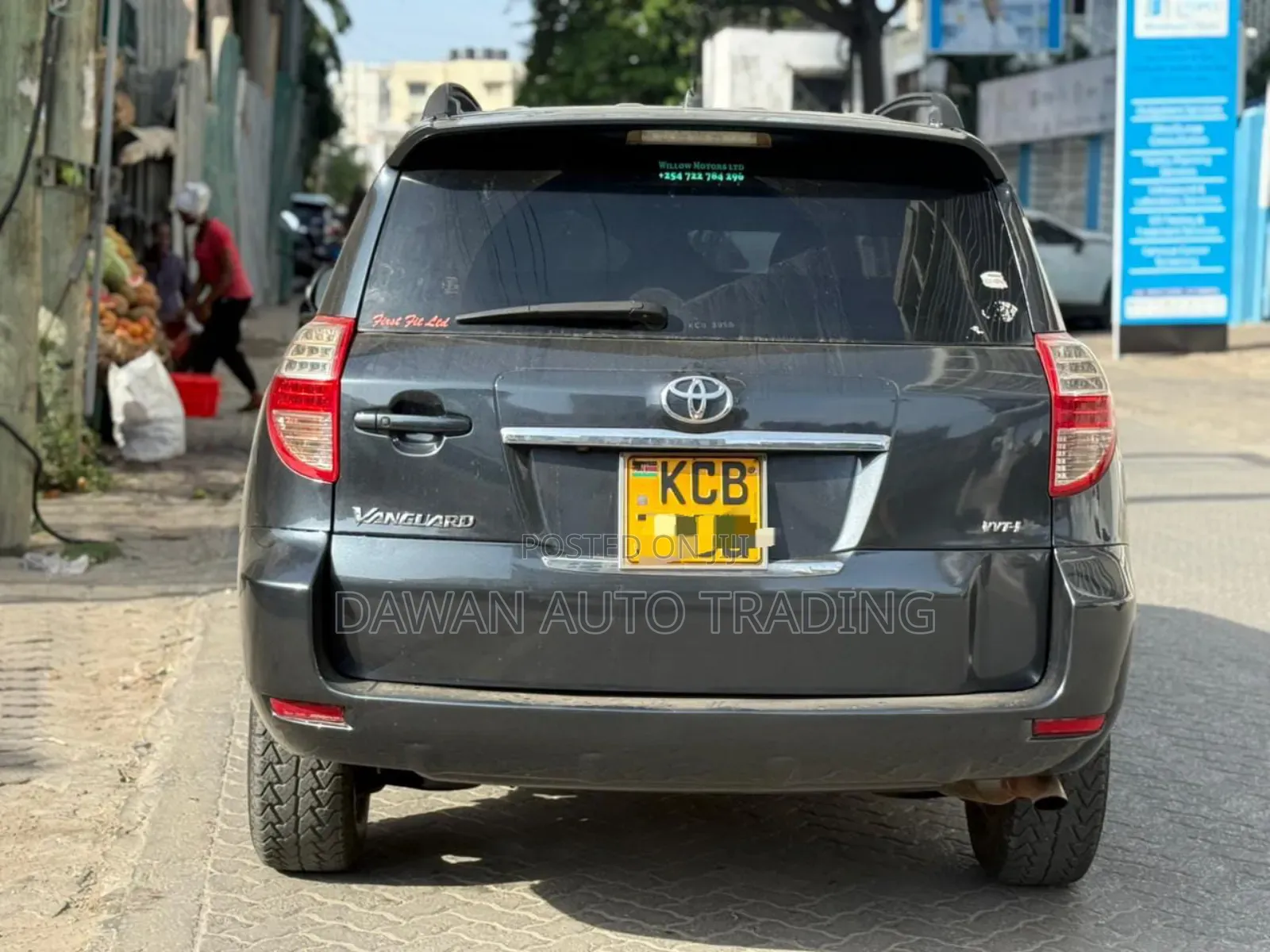 Toyota Vanguard 2008 Gray