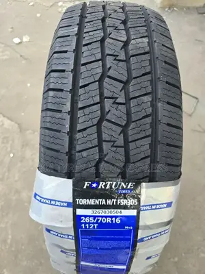 265 /70 R16 Fortune Tyres (All Terrein) Thailand.