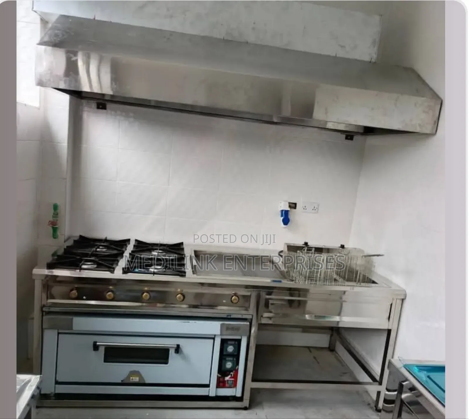 Customized Stainless Commercial Kitchen Set Up