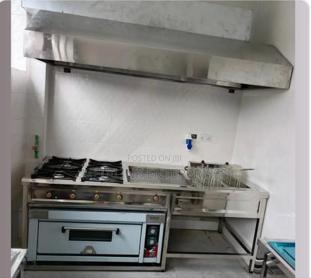 Customized Stainless Commercial Kitchen Set Up