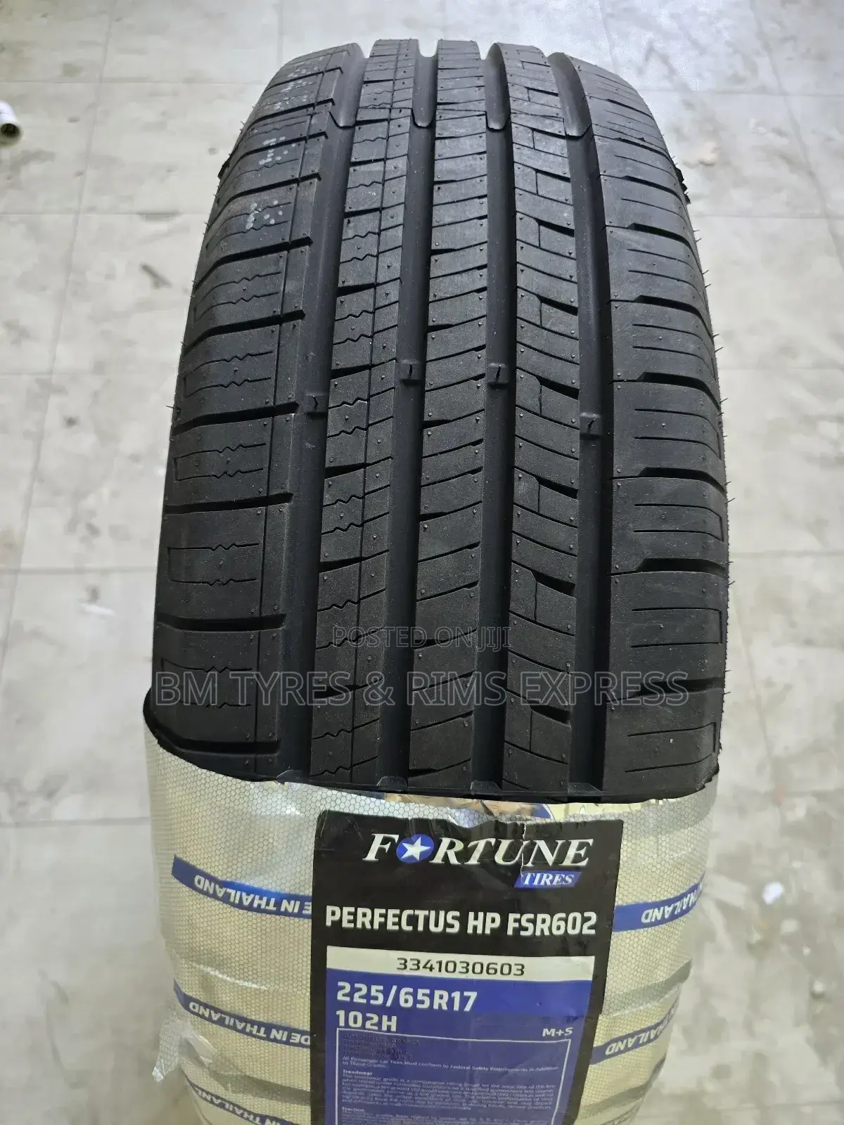 225 /65 R17 Fortune Tyres (New Technology) Thailand.