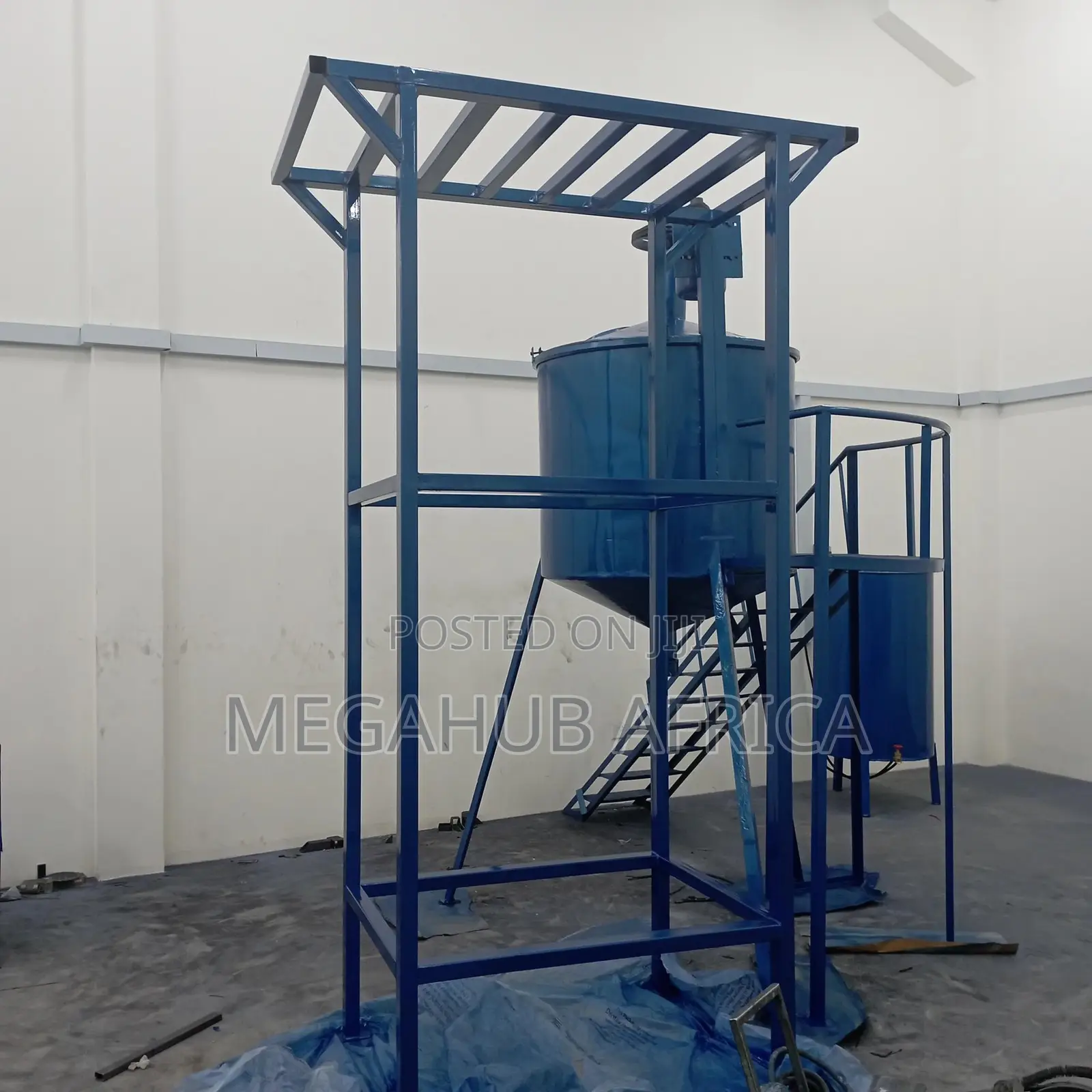 Industrial 1000l Soap Mixing Tank – Continuous Production