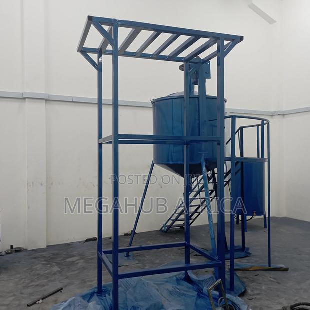 Industrial 1000l Soap Mixing Tank – Continuous Production