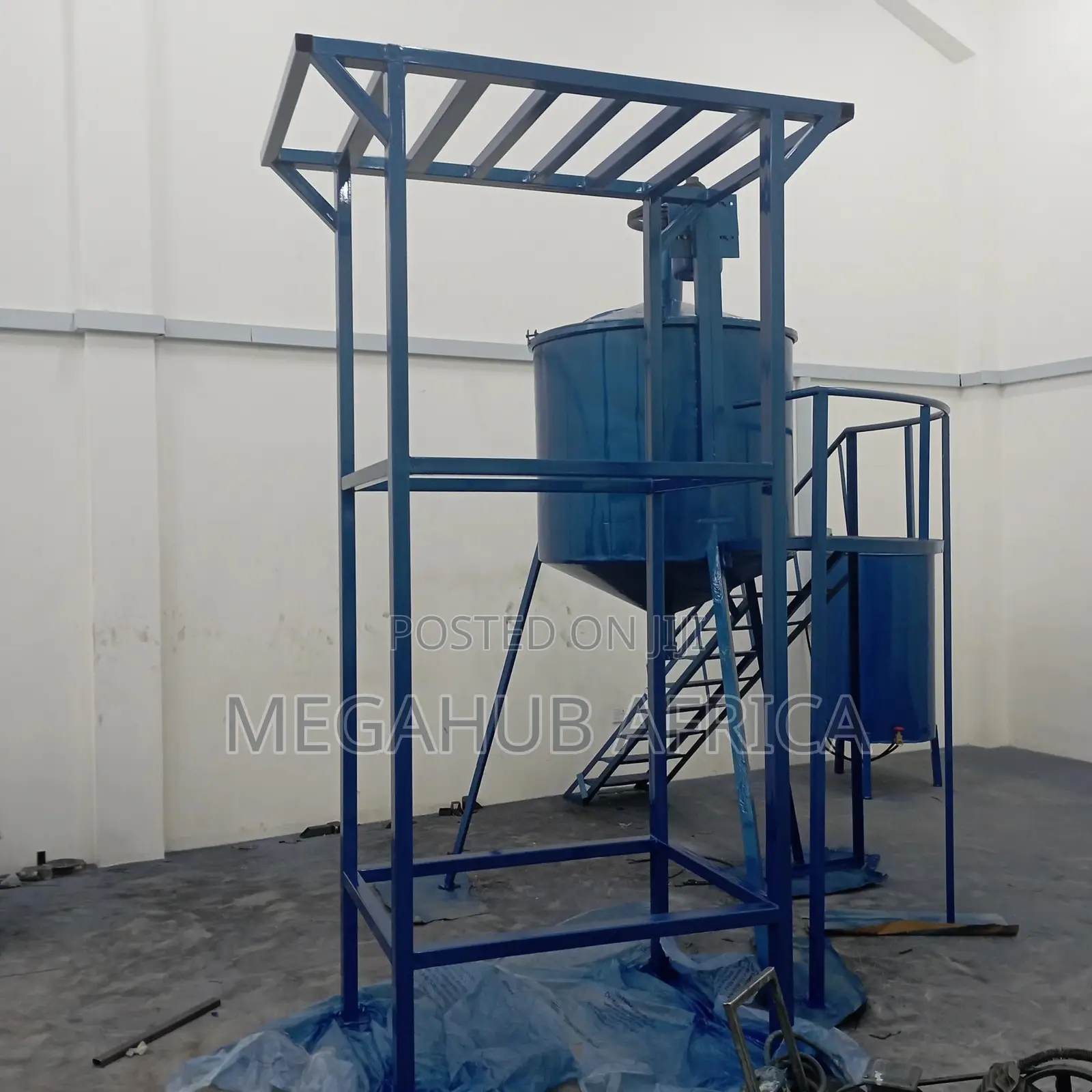 Industrial 1000l Soap Mixing Tank – Continuous Production