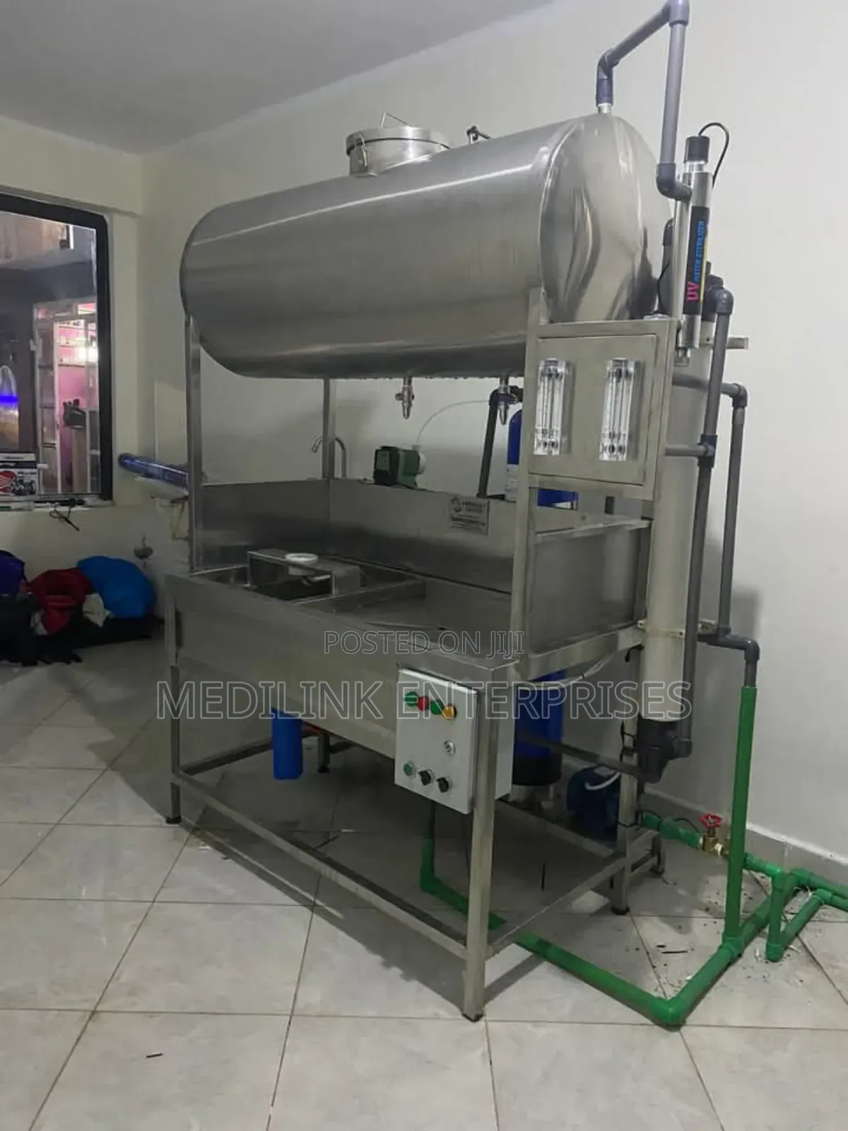 Water Vending and Holding Tanks