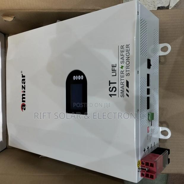 5.12kwh - 48v Amizar Lithium Ion Battery (100ah) 6000 Cycle 1st Life