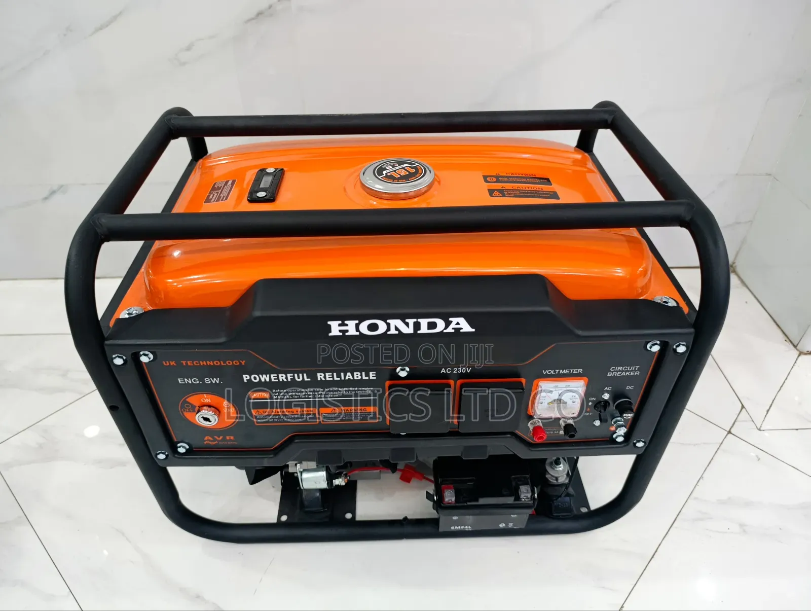 5.5kva Heavy Duty Key Start Petrol Gasoline Generator 5500watts