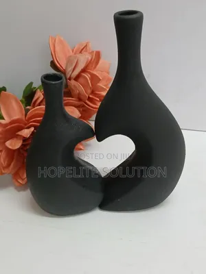 2 in 1 Deco Heart Shaped Flower Vase Available*
