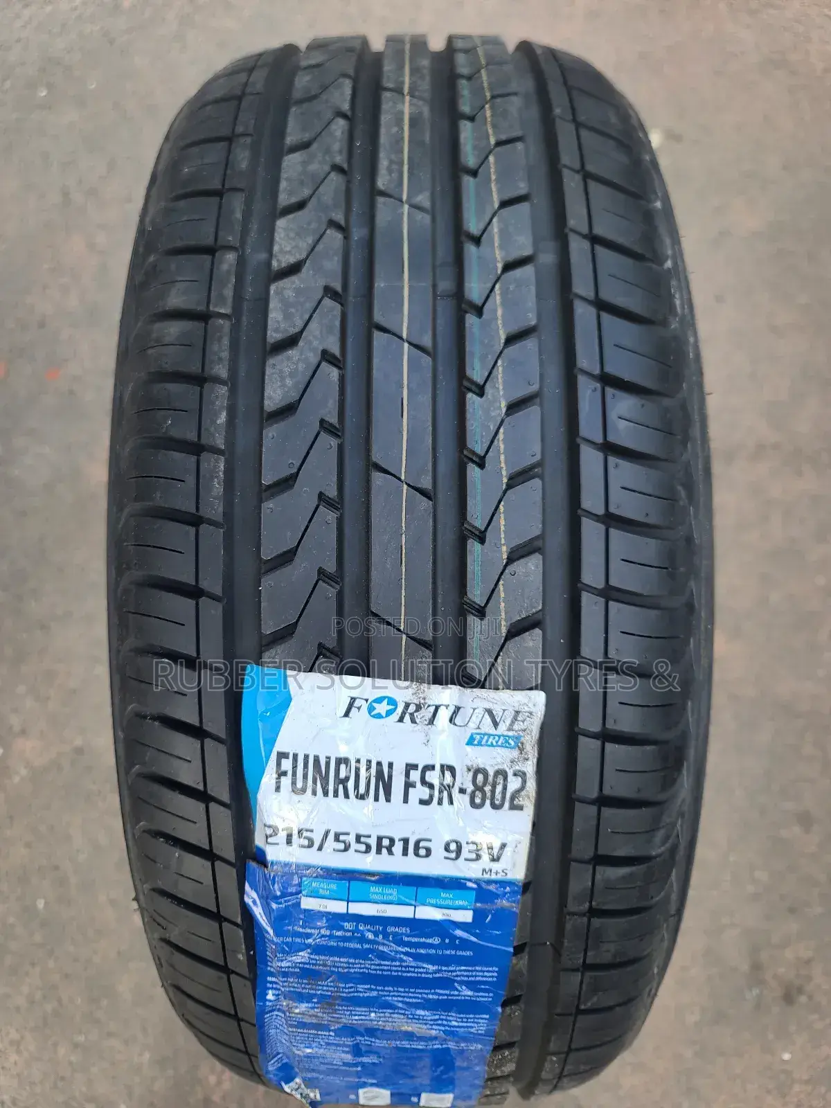 215/55r16 Fortune Tires Funun Fsr802 93v