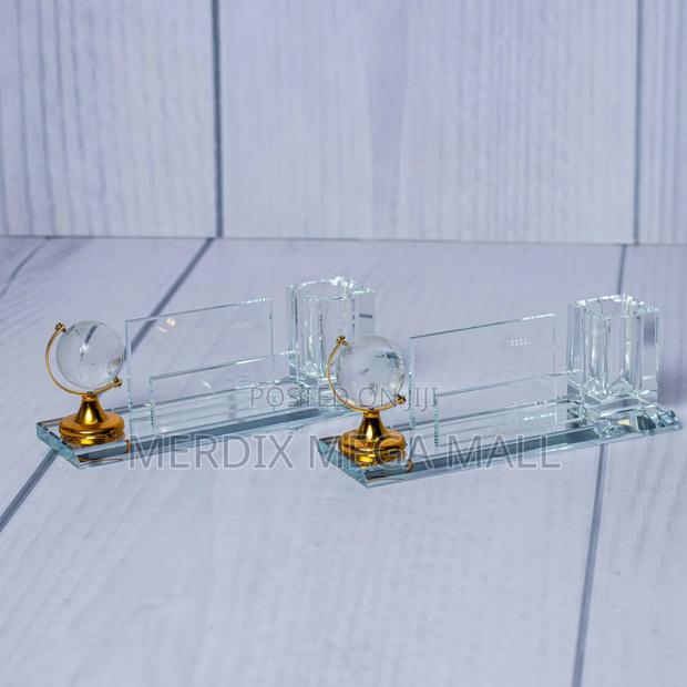 Crystal Globe Desk Organizers,Desk Organizer - main view