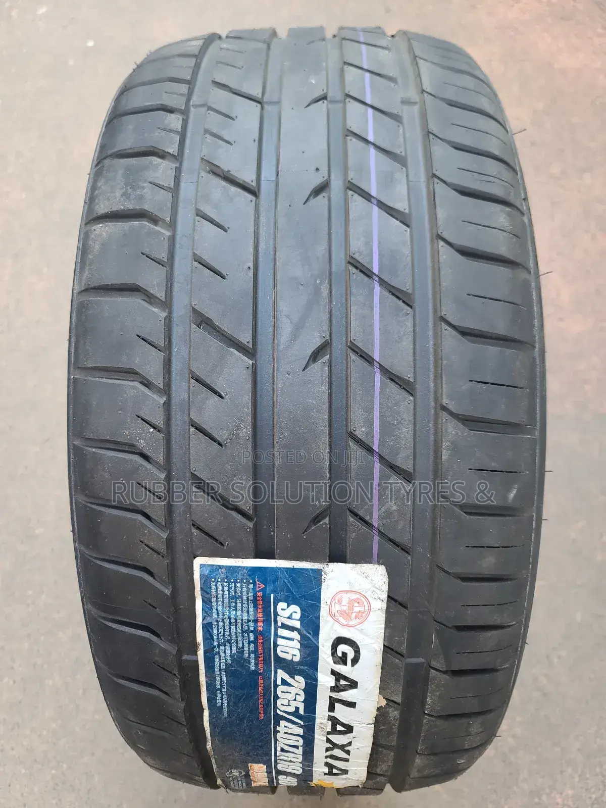 265/40r19 Galaxia Tires 98 W Sl116