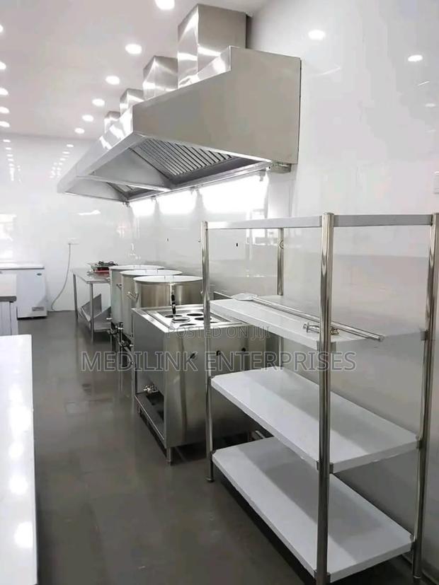 Ss 304 Stainless Steel Commercial Kitchen Wall Hood