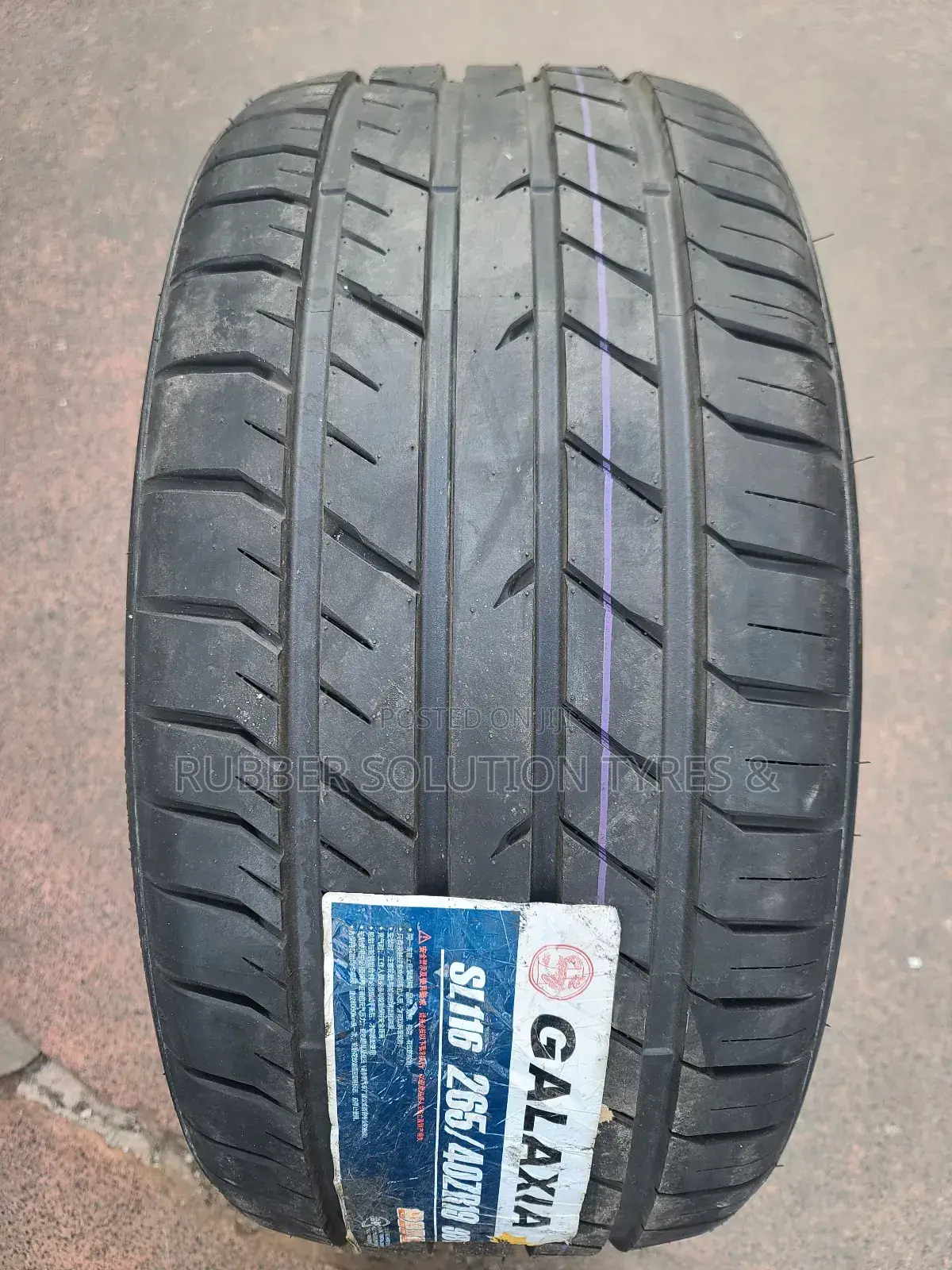 265/40r19 Galaxia Tires 98 W Sl116