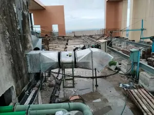 Galvanized Hood Installation
