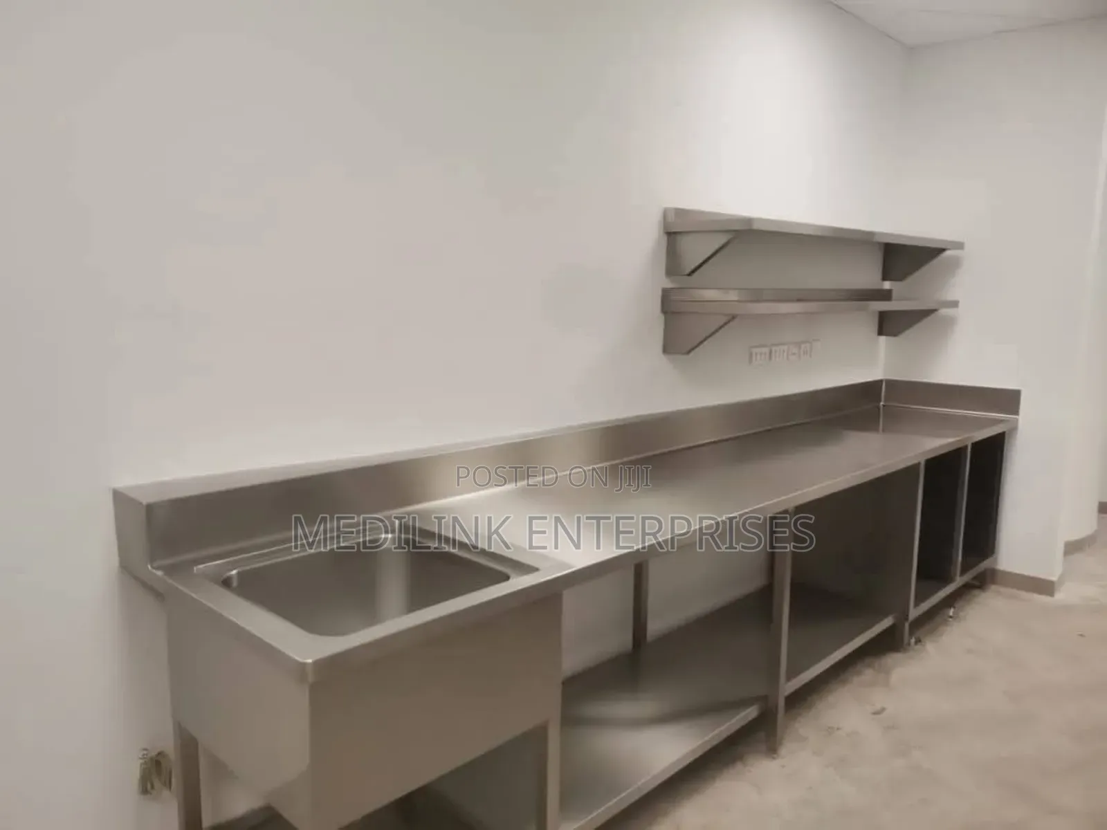 Customized Ss 304 Stainless Steel Sink With Worktop