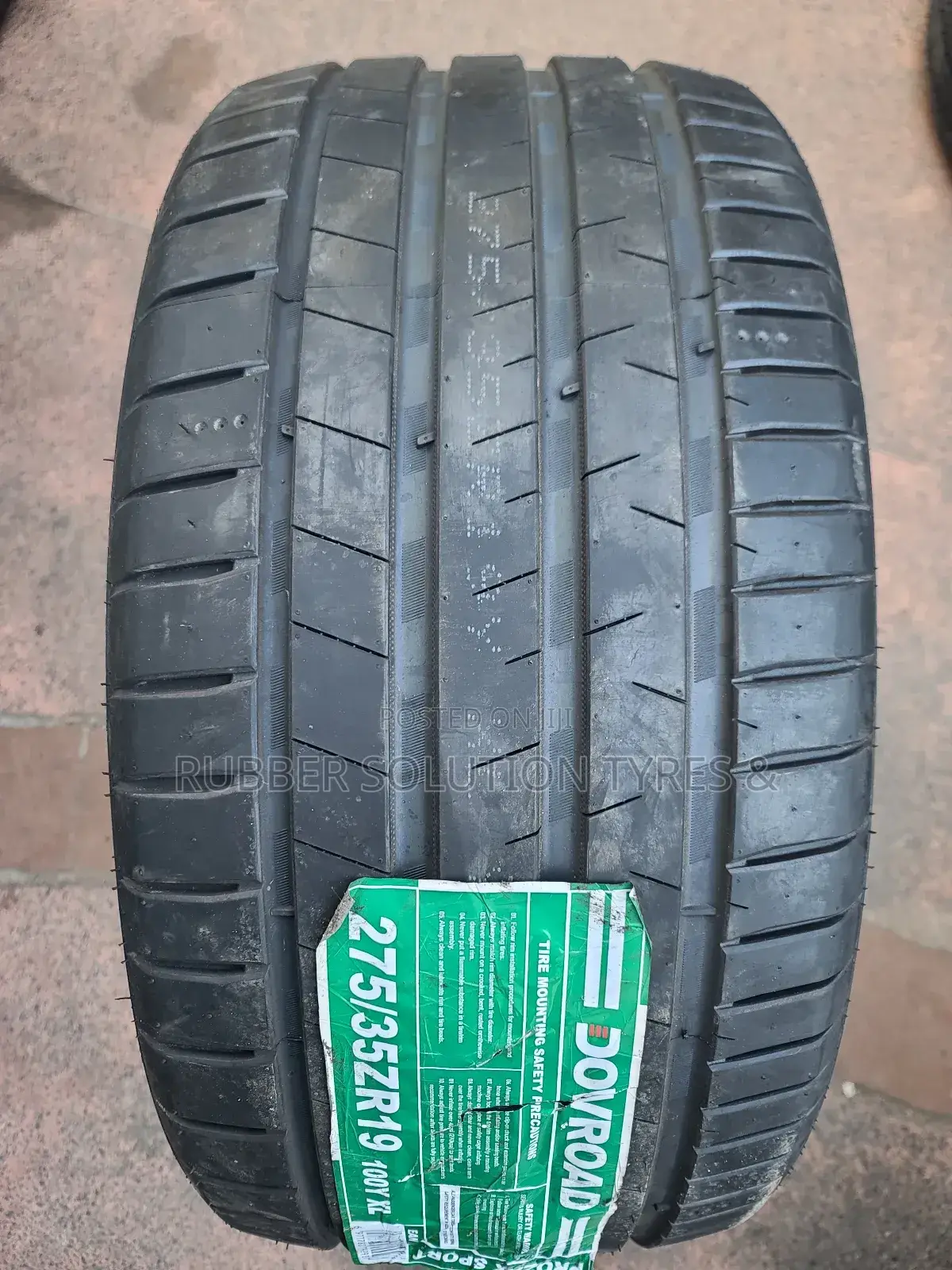 275 /35 R19 Dovroad Tyres 100 Y X/L Sport