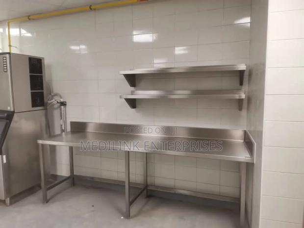 Ss 304 Stainless Wall Shelves 4ft