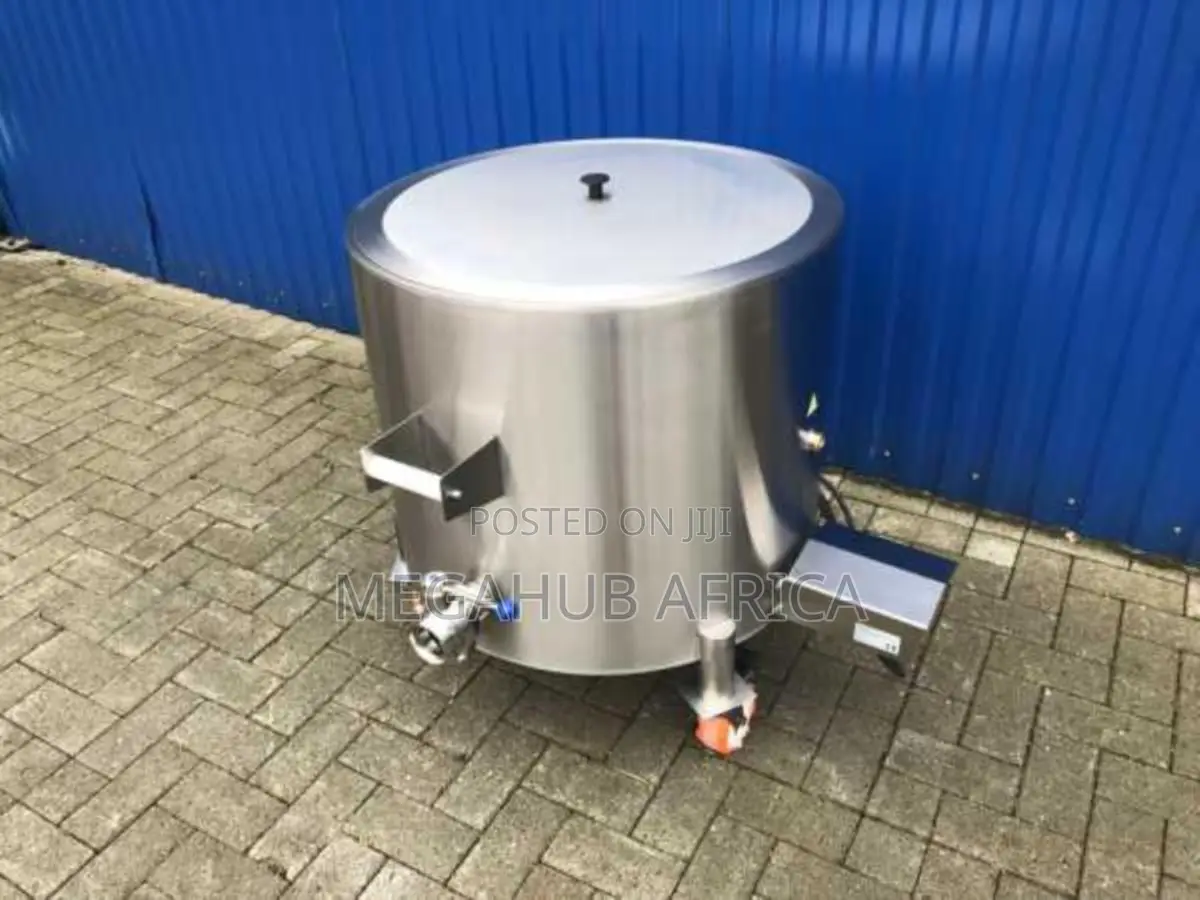 Stainless Steel Oil Bleaching Tank – 200l With Heating