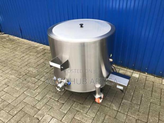 Stainless Steel Oil Bleaching Tank – 200l With Heating - thumbnail 2