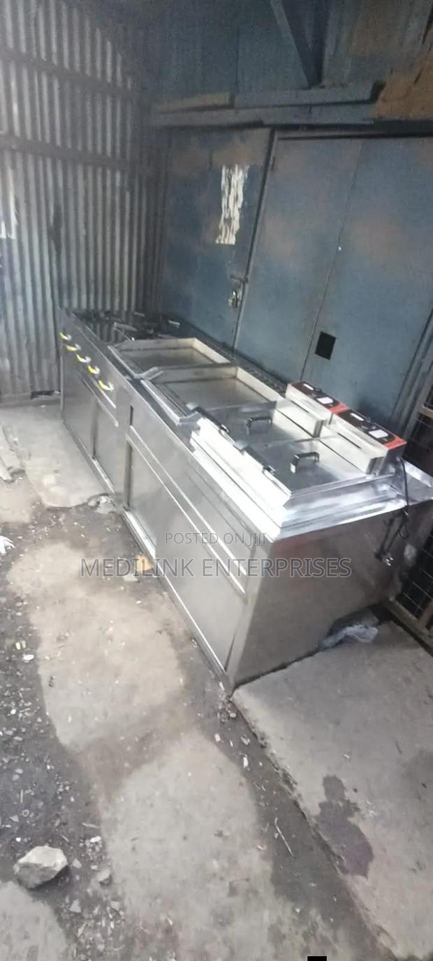 Stainless Steel Customized Commercial Kitchen Rages