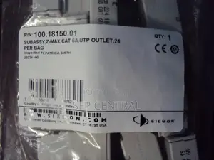 Siemon Z-Max Cat 6a 48-Port Patch Panel Kit # Z6a-PNL-U48k