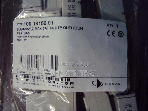 Siemon Z-Max Cat 6a 48-Port Patch Panel Kit # Z6a-PNL-U48k - thumbnail 5