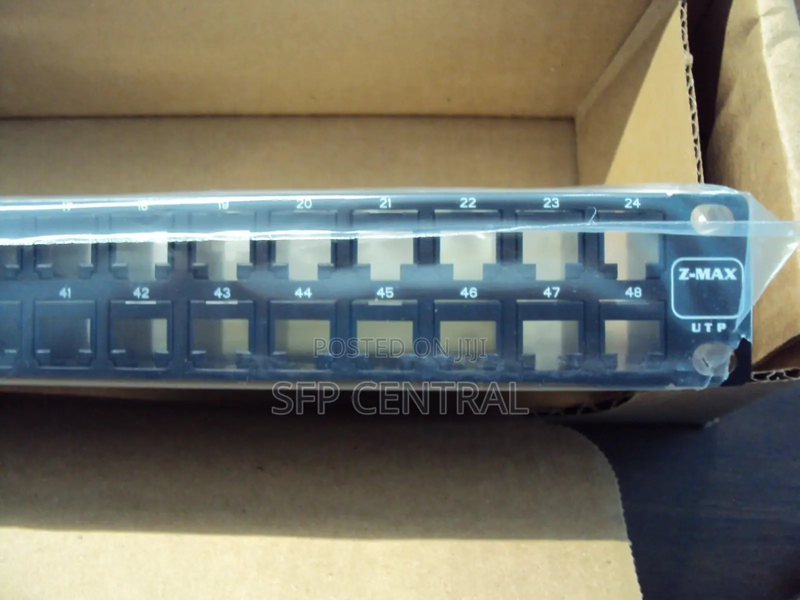 Siemon Z-Max Cat 6a 48-Port Patch Panel Kit # Z6a-PNL-U48k