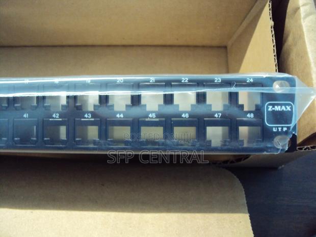 Siemon Z-Max Cat 6a 48-Port Patch Panel Kit # Z6a-PNL-U48k - thumbnail 9
