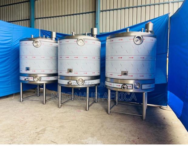 Stainless Steel Storage Tank – 500l Industrial Grade - thumbnail 2