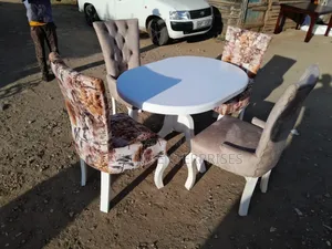 Seater Mix Fabric 4-Seater Dinning Set