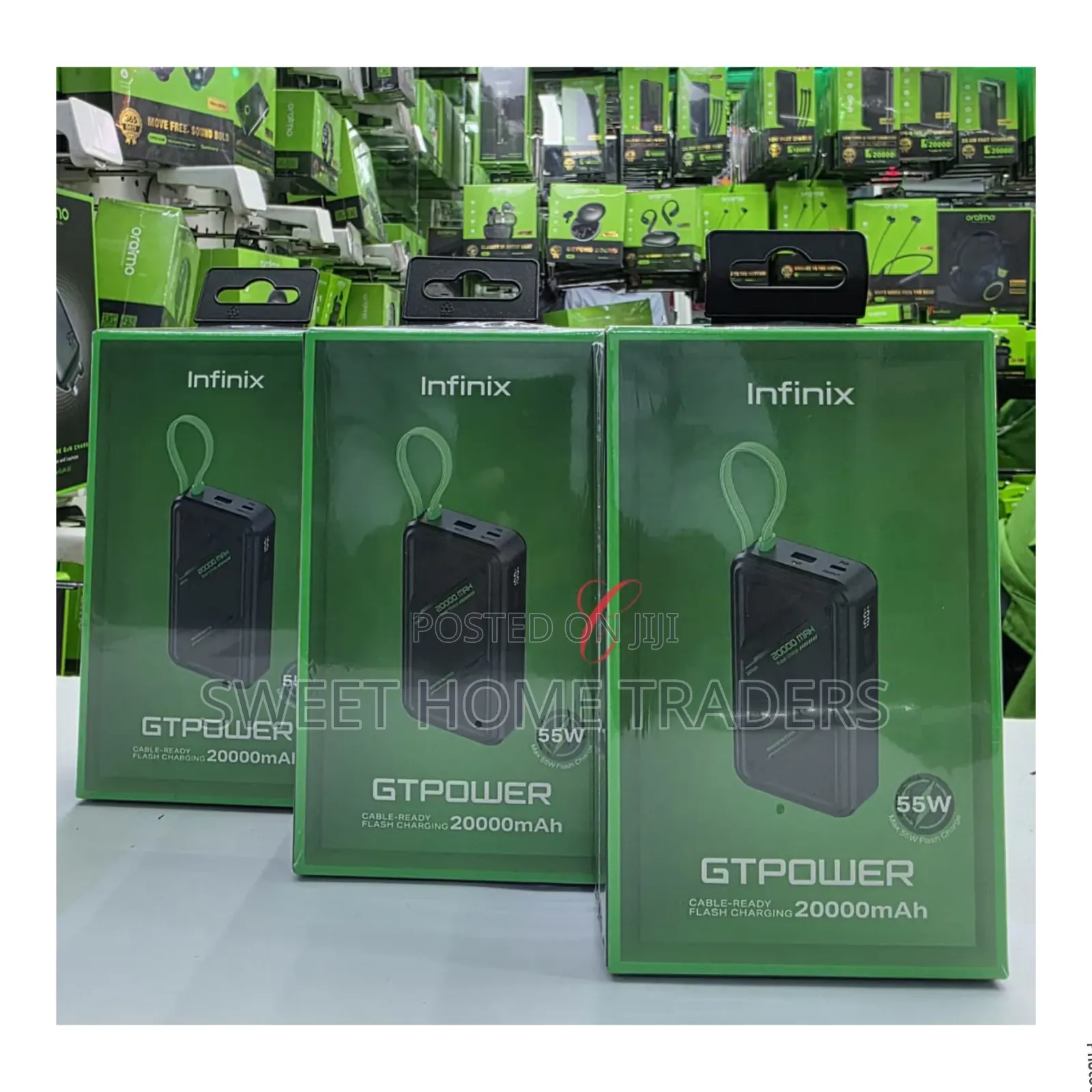 Infinix Gtpower *55w* Xp20gt 20000mah Power Bank