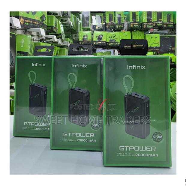 Infinix Gtpower *55w* Xp20gt 20000mah Power Bank