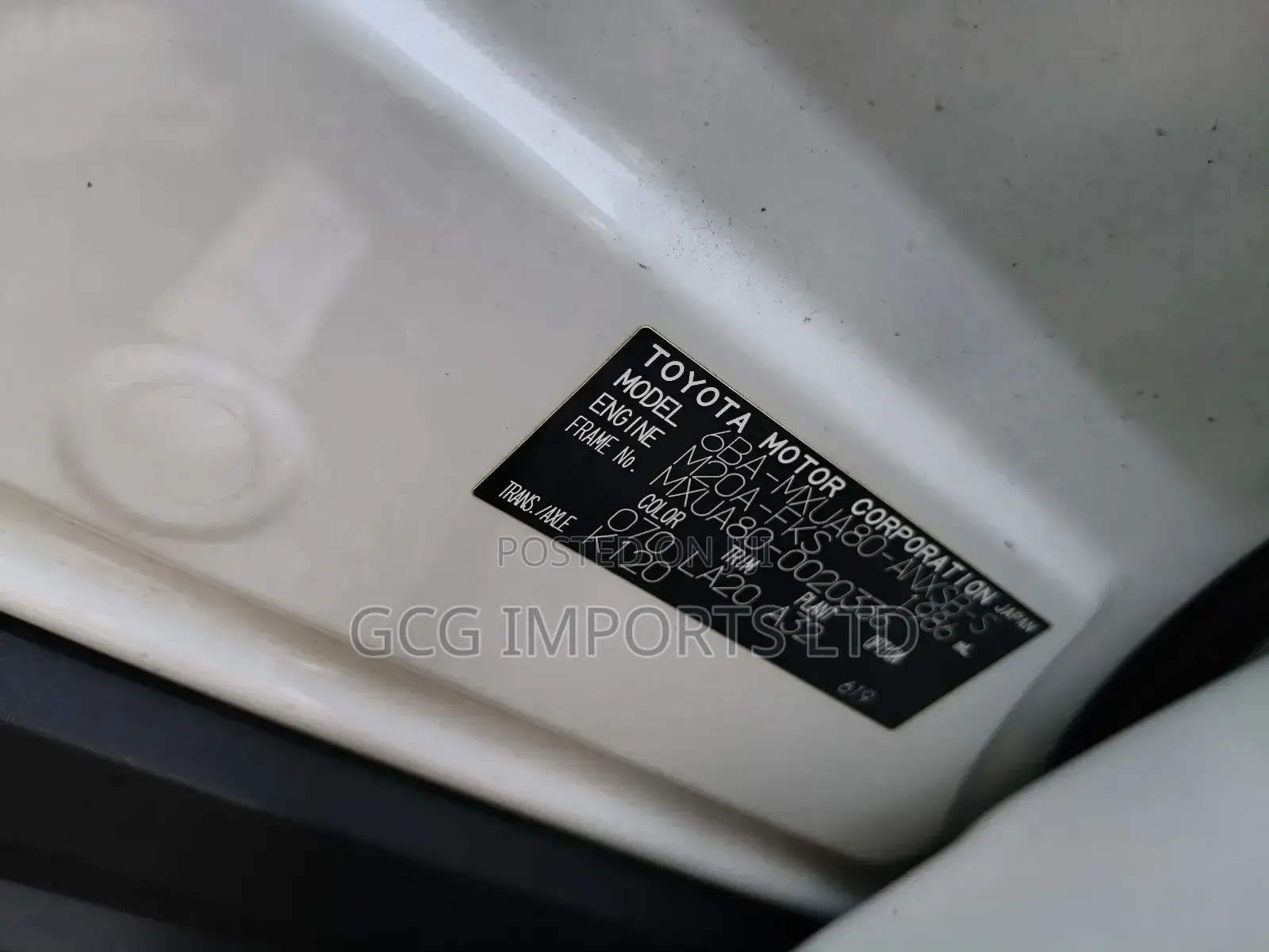 Toyota Harrier 2.0 2020 White