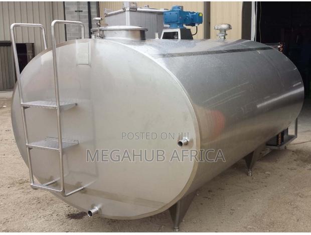 5000l Stainless Steel Tank – Milk/Water/Liquid Storage/Oil Holding
