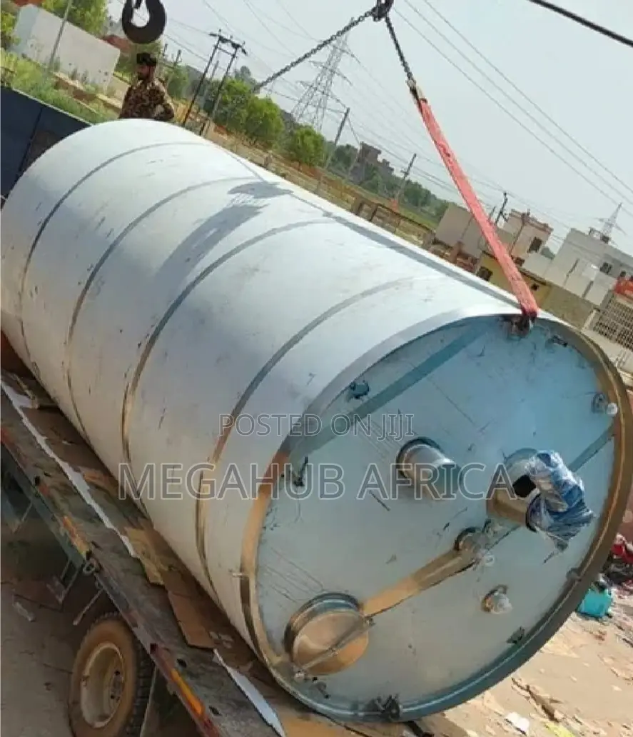 5000l Stainless Steel Tank – Milk/Water/Liquid Storage/Oil Holding