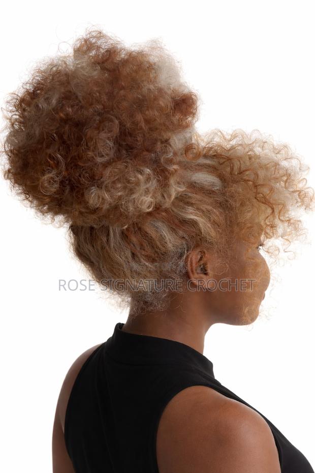 Wand Curl Crochet Hair 8 Inch - Golden Brown Crochet Hair Kenya