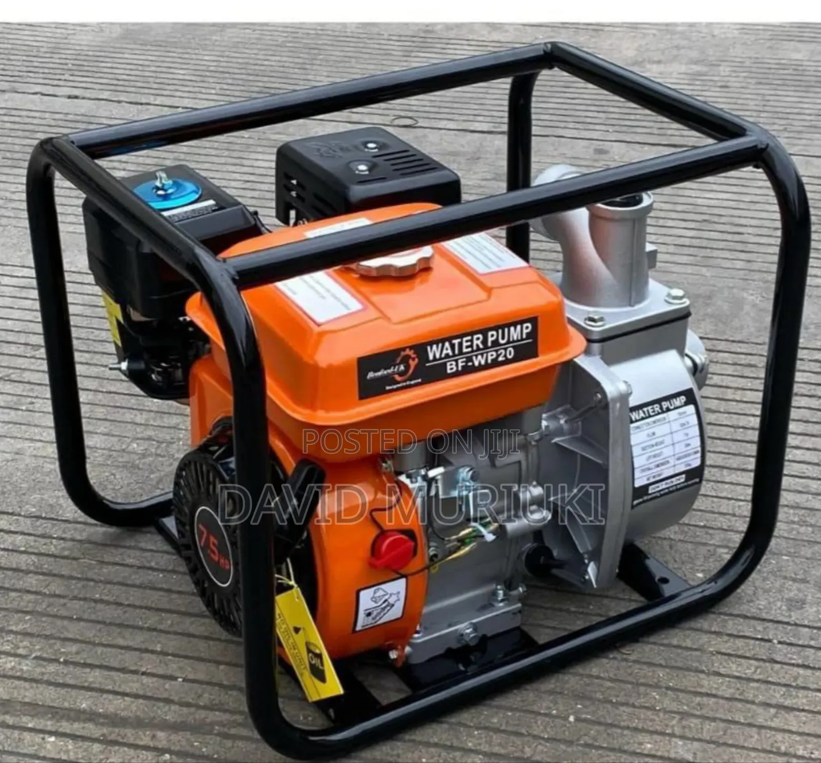 Benford Uk Petrol Water Pump 2" 7.5hp.