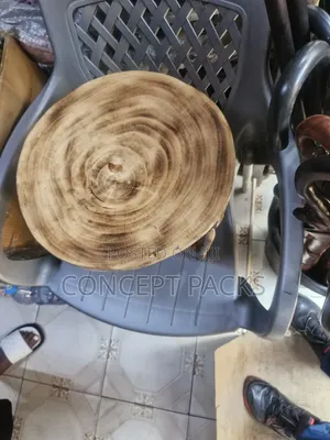 Symbolic 3 Legged Traditional Rose Wood Stool.
