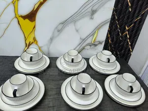 24pc Japanese Ceramic Dinnerware Set