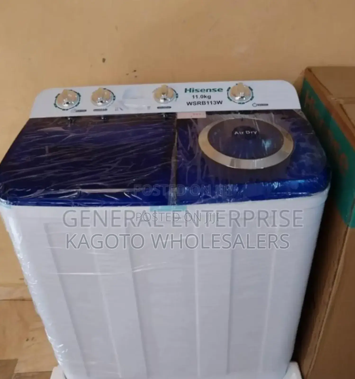 Hisense 7.5kg Twin Tub Washing