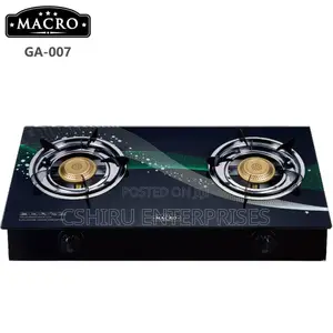 Nunix Macro 2 Glass Burner Cooker