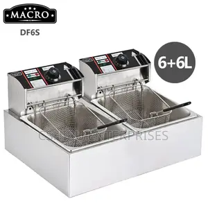 Nunix Macro Double Fryer Chips Fryer